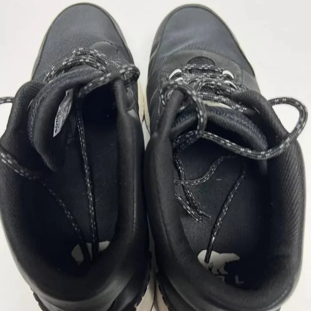 Sorel Men's Mac Hill Waterproof Sneakers Black, Size 12 M